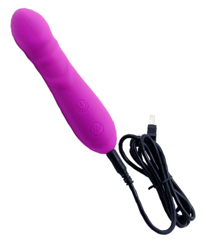 Silikonski vibrator sa usb punjacem